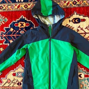 Boys Land’s End raincoat, size 5-6, beautiful green color, excellent condition!